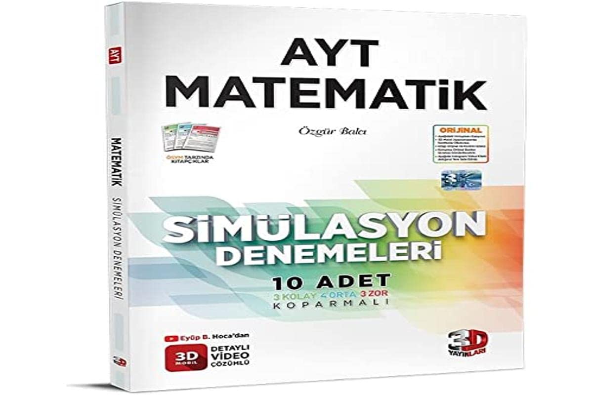 AYT 3D Simülasyon Matematik Denemeleri Mook – 19 Şubat 2022