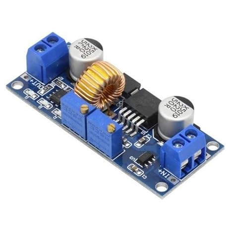 XL4015 Current Voltage Adjustable Dc-Dc Step Down 5A Lipo Charging Module (Blue Pcb)