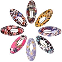 Hijab Pins, 24 Pieces 8 Patterns Safety Pins Hijab Sari Pins Plastic Cover Safety Pins for Safety Locking Adult Clothes Diaper Scarf Decoration