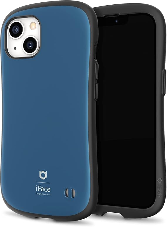 iFace First Class Designed for iPhone 13 (6.1") Cute Shockproof Dual Layer [Hard Shell + Bumper] Phone Case [Drop Tested] - Coral Blue