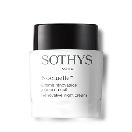 SOTHYS Renovative Night Cream | Collagen Infused Anti Aging Face Moisturizer for Wrinkles