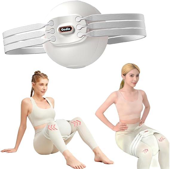 Hip Abductor and Adductor Training Ball for Women, Inner and Outer Thigh and Glute Workout Ball for Home Gym, Fit for Pelvic Floor Muscle Recovering