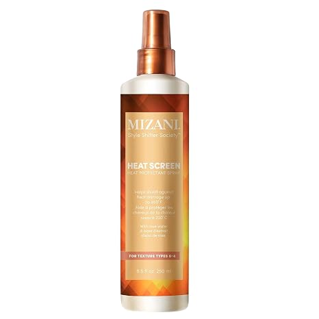 Mizani Style Shifter Heat Screen Heat Protectant Spray For Curly Hair