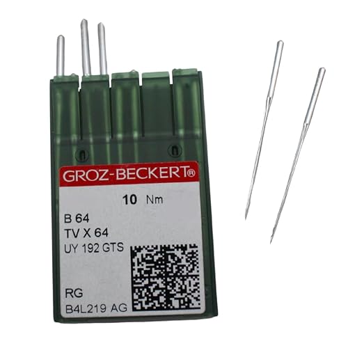 10 Groz-Beckert B64 TVX64 Industrial Chainstitch Sewing Machine Needles - Size 16, GB-TVX64-10PK-16