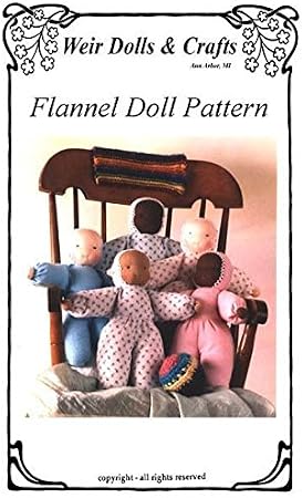 Waldorf 12" Flannel Doll Pattern