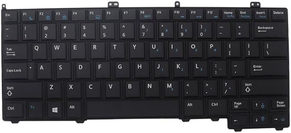 New Keyboard Replacement for Dell Latitude 12 7000 E7240 E7440 08PP00 8PP00 NSK-LD0BC 01 PK130VN1B00 Without Pointer Backlit Black US