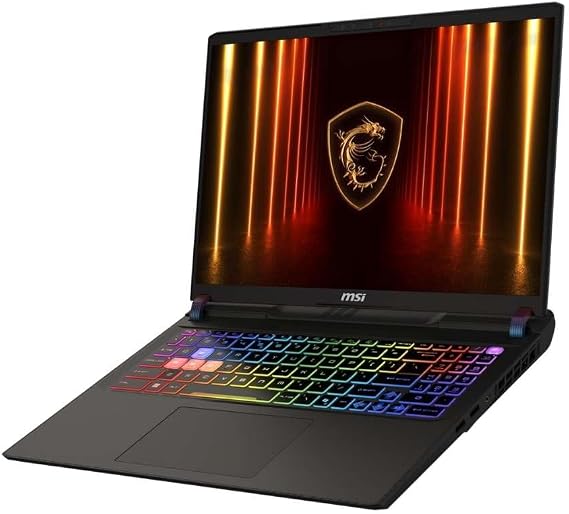 HIDevolution [2025] MSI Vector 16 HX AI A2XWHG 16" QHD+ 240Hz, 2.1 GHz Ultra 7-255HX, RTX 5070TI, 16 GB DDR5 RAM, 8 TB PCIe SSD, Windows 11 Pro