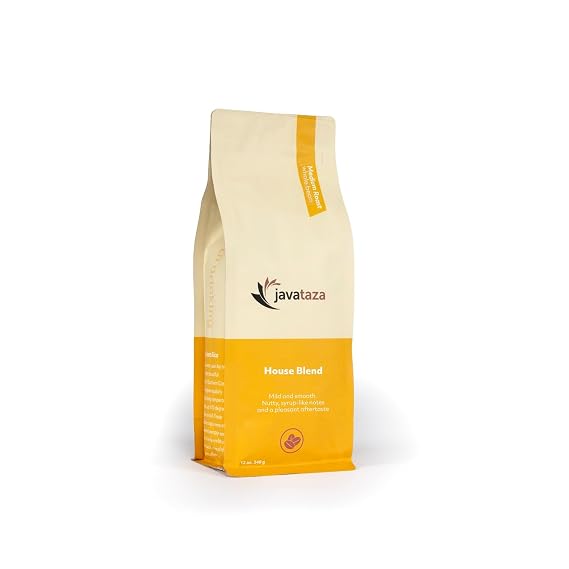House Blend Coffee -12 oz Fairly Traded, Naturally Shade Grown (Whole Bean)