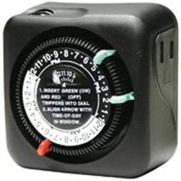Intermatic TN111RM40 Timer, Lampandsmall Appliance - Black