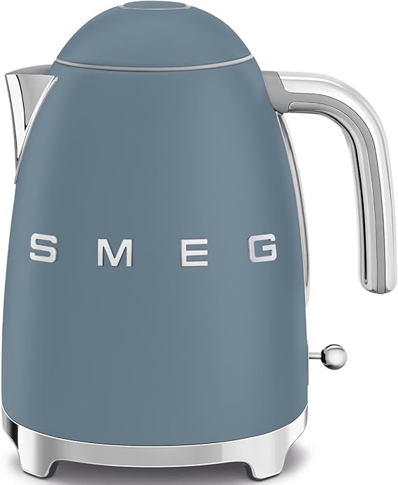 Smeg 50's Style Storm Blue Matte Kettle KLF03SBMEU
