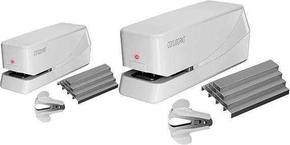 Electric, Heavy Duty Automatic Stapler, 25 Sheet, Including 2000 Staples