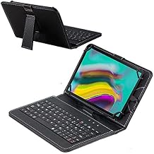 Navitech Black Keyboard Case Compatible with Samsung Galaxy Tab 10.1 LTE Tablet