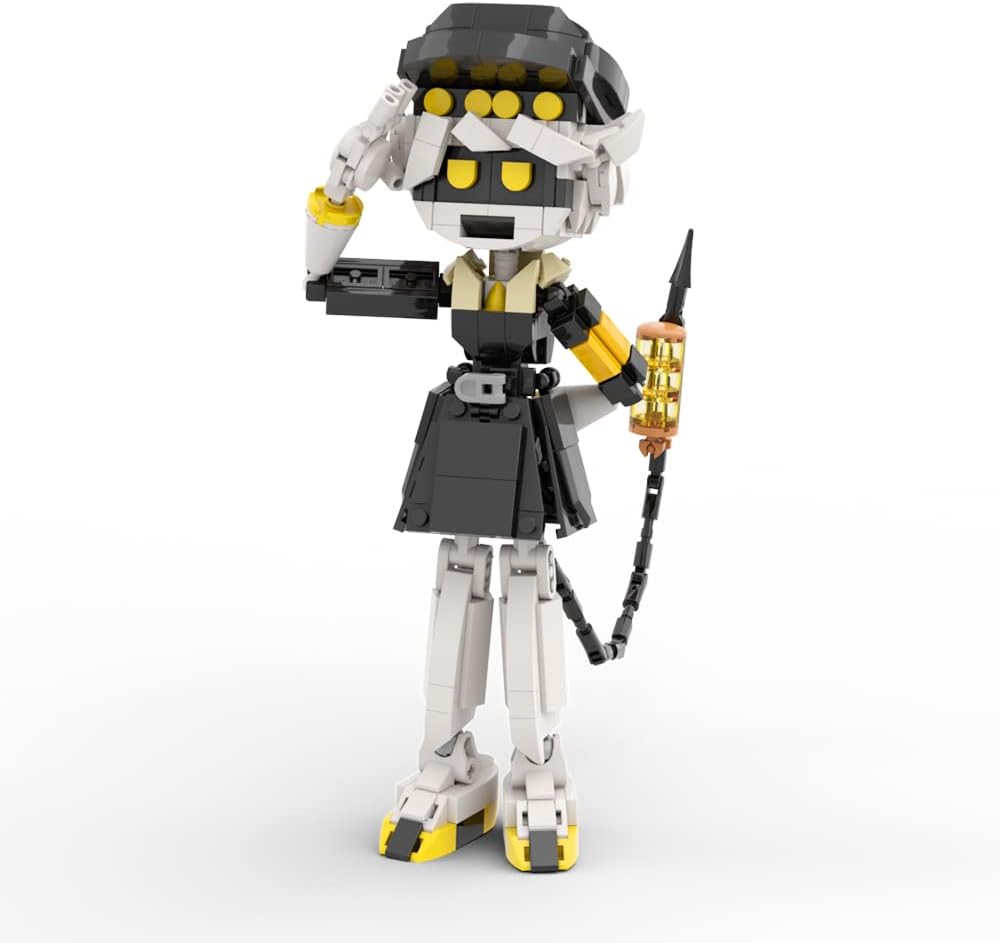 Murder Dro NUzi Anime Figure Building Kit, Hot Tv Cartoon Character Murder N Building Bricks Set Build-and-Display Inorganic Killer Model Toys Christmas New 2023 Gift for Kids Adult Fans502Pcs