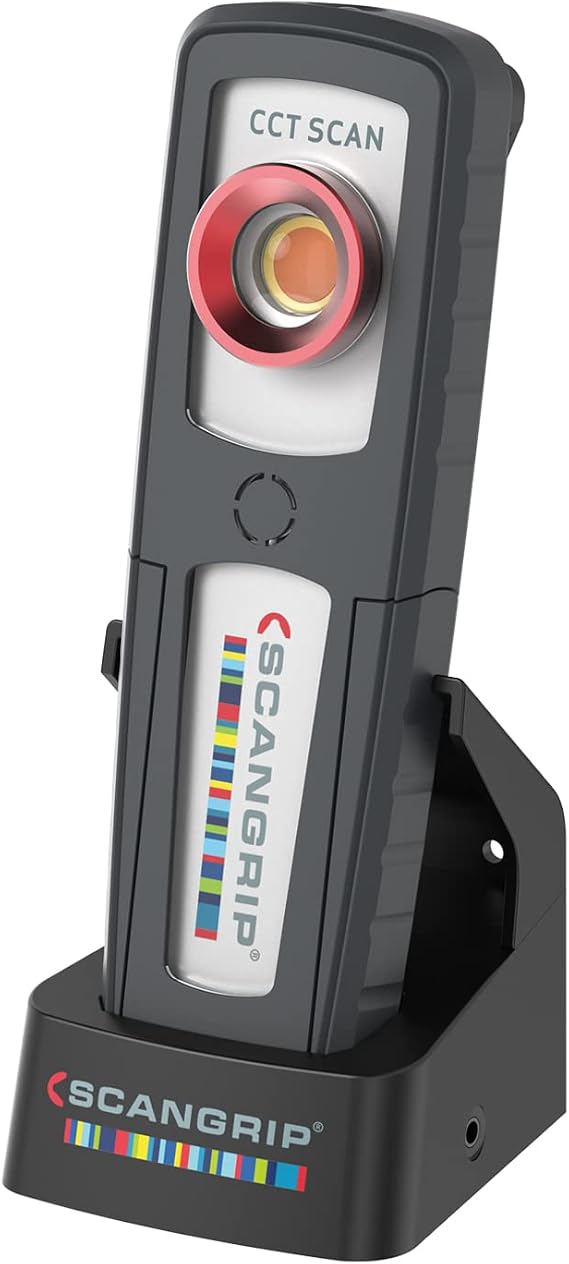 SCANGRIP SUNMATCH 4, Rechargeable Handheld LED Work Light for Detailing and Color Match, 500 Lumen