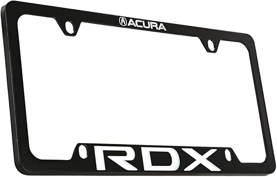 Acura RDX Wordmark Metal License Frame Holder
