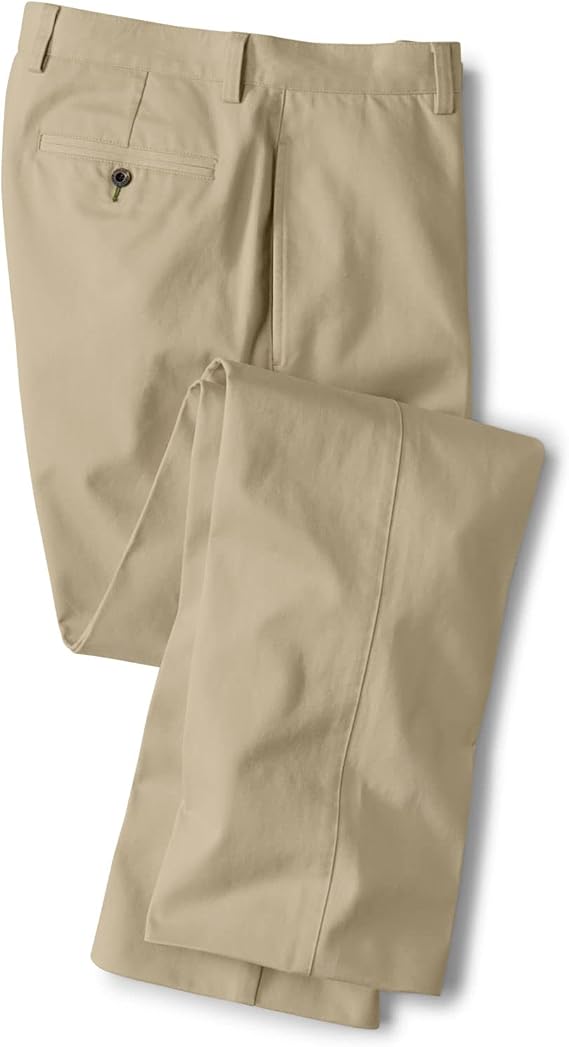Orvis Men's Ultimate Khakis Plain Front Relaxed Fit Pants