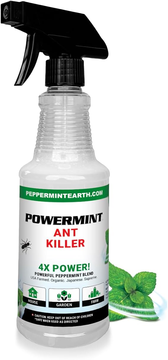 Powermint 16 Oz Peppermint Oil Ant Killer Spray
