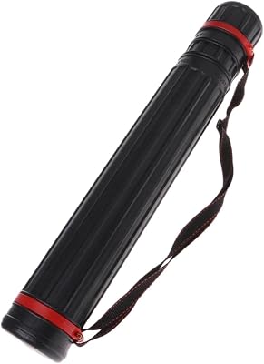 Poster Drawing Tube with Carrying Strap Waterproof Expands from 30 to 53 Inches Scroll Holder Holder Case for Drawing Art Blueprints