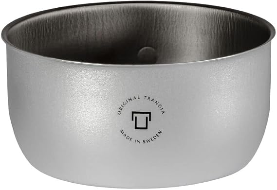 Trangia 27 Duossal 2.0 Stainless Steel Lined Aluminum Saucepan, Outer, 1L Black