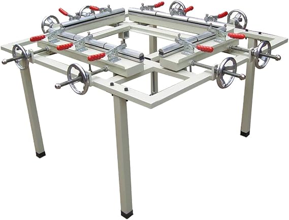 QOMOLANGMA High Precise 35" x 47" Manual Screen Stretching Machine Screen Printing Stretcher