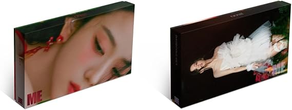 JISOO BLACKPINK - JISOO FIRST SINGLE ALBUM CD+Folded Poster+Store Gift (Red+Black ver. SET)