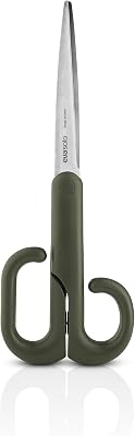 EVA SOLO | Green tools scissors large 24 cm |These functional scissors have sharp blades & comfortable rounded handles for great grip | Danish Design & Functionality | Green