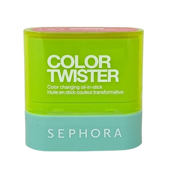 SEPHORA COLLECTION Color Twister Color Changing Oil-in-Stick for Lip + Cheek - 02 Crazy Coral - 0.29 oz / 8.5g