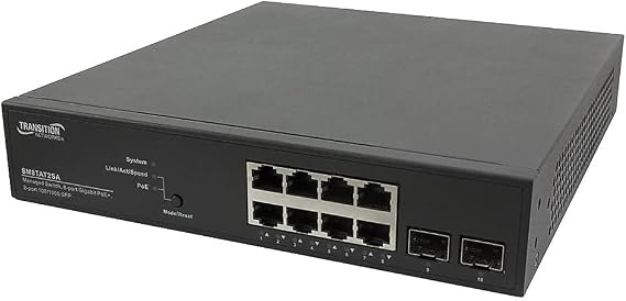 Transition Networks Smart Managed PoE+ Switch