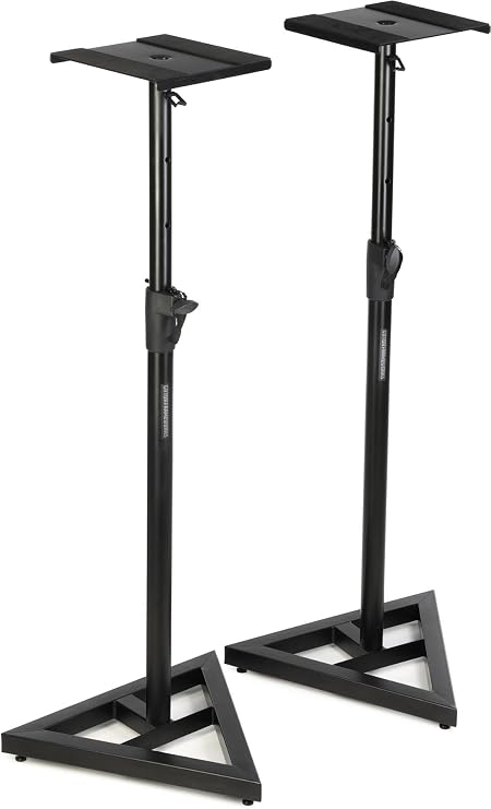 Rok-It Studio Monitor Stand Pair - Black