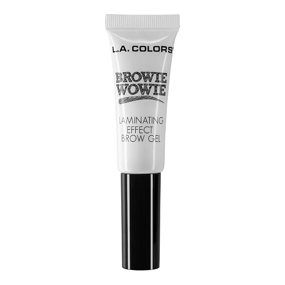 L.A. COLORS Browie Wowie Laminating Effect Brow Gel, Clear (Carded) CBBP774N