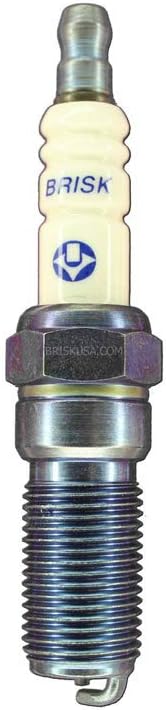 Racing Spark Plug (SET OF 8) GENUINE BRISK RR12S RACING PREMIUM SILVER TIP RACING SPARK PLUGS RR-12S NEW