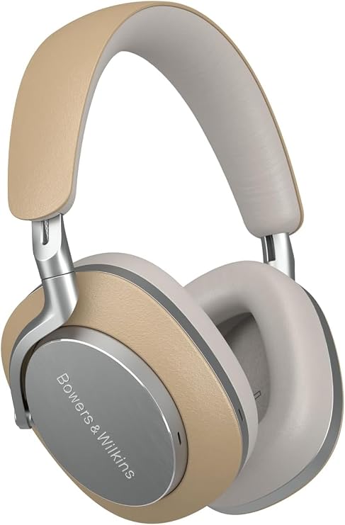 Bowers & Wilkins Px8 Kablosuz Hi-Fi Kulak Üstü Kulaklık, Bluetooth ve Gürültü Önleyici, Tan