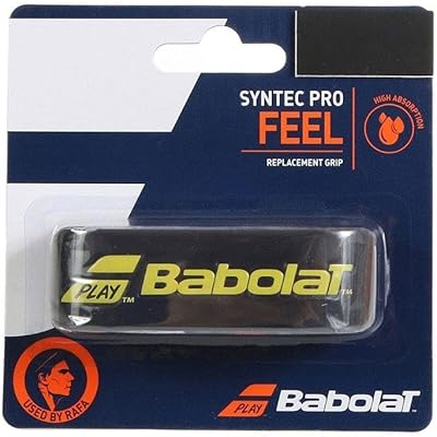 Babolat Unisexs Syntec Pro X 1 Racket Accesories, BlackYellow, One Size