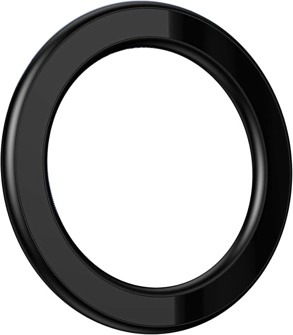 TENOC Magnetic Wall Mount, Magnet Ring Phone Holder, 1Pcs, Black | Hands-Free Mirror/Shower/Car Magnet Stand | Universal for all Cellphones