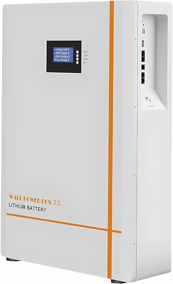 powerwall 24V 100Ah LiFePO4 Battery,Lithium Batteries with Upgraded 100A BMS,6000+ Rechargeable Deep Cycle,Perfect for RV,Boat,Trolling Motor,Golf Trolley,Solar,Marine,Camper
