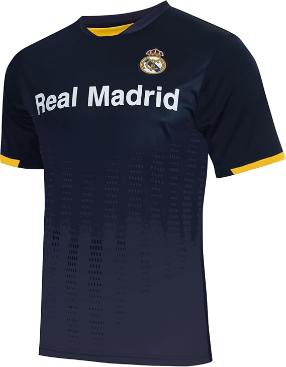 Icon Sports Compatible with Real Madrid Real Madrid Officially Licensed Soccer Poly Shirt Jersey -29 Medium