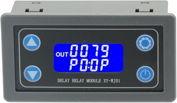 DC 6~30V 12V Timer Switch LED Digital Time Delay Relay Module Programmable Timer Relay Control Switch Timing Trigger Cycle,12V Time Relay