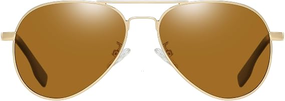 EYLRIM Kids Small Polarized Aviator Sunglasses for Boys and Girls, 52MM UV400 Protection Lens