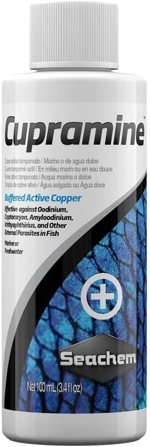 Seachem Cupramine 100 mL / 3.4 fl. Oz