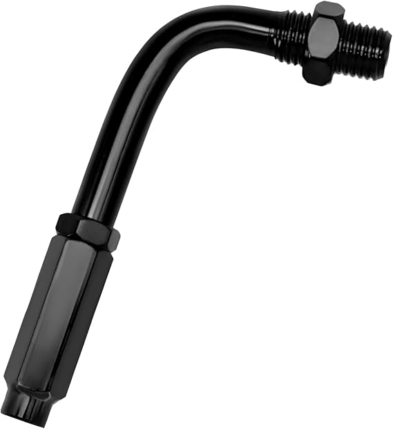 90 Degree Throttle Cable Adjuster, Aluminum Alloy Bendy Throttles Cable Adjustment Tool, Bendy Clutch & Throttle Cables Guide Accelerator Adjuster for Motorcycle Dirt Bike (Black)