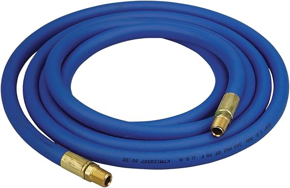 Sandblasting Blast Cabinet 3/8'' ID Whip Hose, 10 ft long 6412-10
