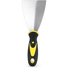 Orret Home Paslanmaz Çelik İnşaat Spatulası Plastik Saplı Macun Spatulası Alçı Boya Kazıma Duvar Tamir Spatulası 75 mm