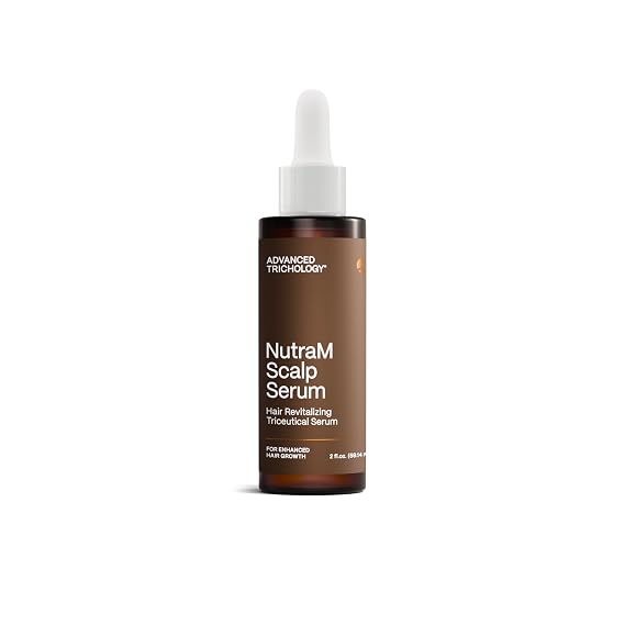 NutraMTM Hair Growth Serum Dermatologist Tested | Scalp DHT Blocker for Thinning Hair Men and Women, Backed by 20 Years of Hair Regrowth Clinic Experience