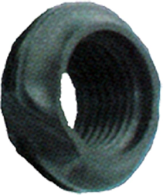 Specialty S & S 1/4" Large Aluminum Peep Black No Hood