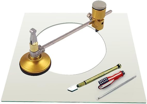 Circular Glass Cutter 40cm Diameter Adjustable Circle Cutting Tool Set
