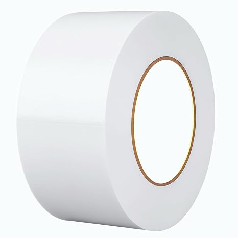 2 Inch x 120ft Double Sided Tape, Double Stick Tape, Poster Tape, Strong Adhesive Tape for Crafts, Arts, Gift Box, Scrapbooking, DIY, Card Making, Paper Backing (1 Roll)