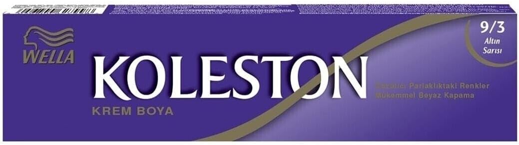 Koleston Single Tüp Saç Boyası 9/3 Altın Sarısı