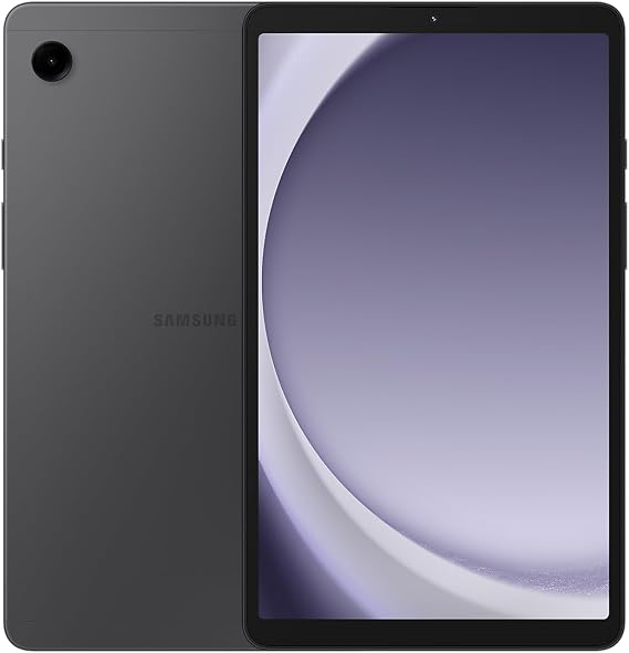 SAMSUNG Galaxy Tab A9 (SM-X115), 64GB 4GB RAM, 4G LTE + WiFi, Factory Unlocked GSM, International Version (15W Wall Charger Bundle) (Gray)