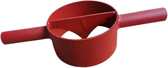 Heavy Duty Two-handed Steel Bamboo Cutter, Easy to Break And Easy to Use, Machine Diameter: 5.12 Inches, 2 Cuts