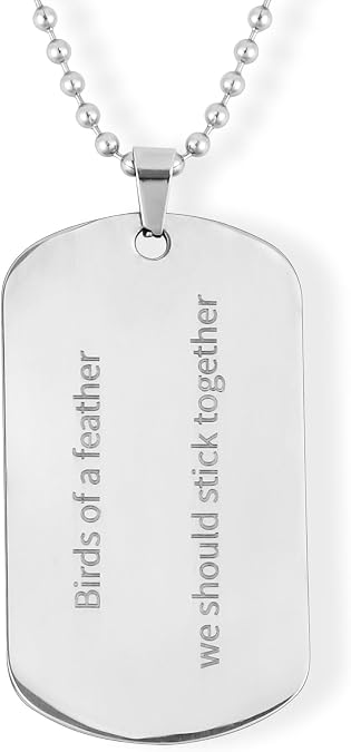 Mikovivi Necklace, Stainless Steel Singer Album Inspired Merch